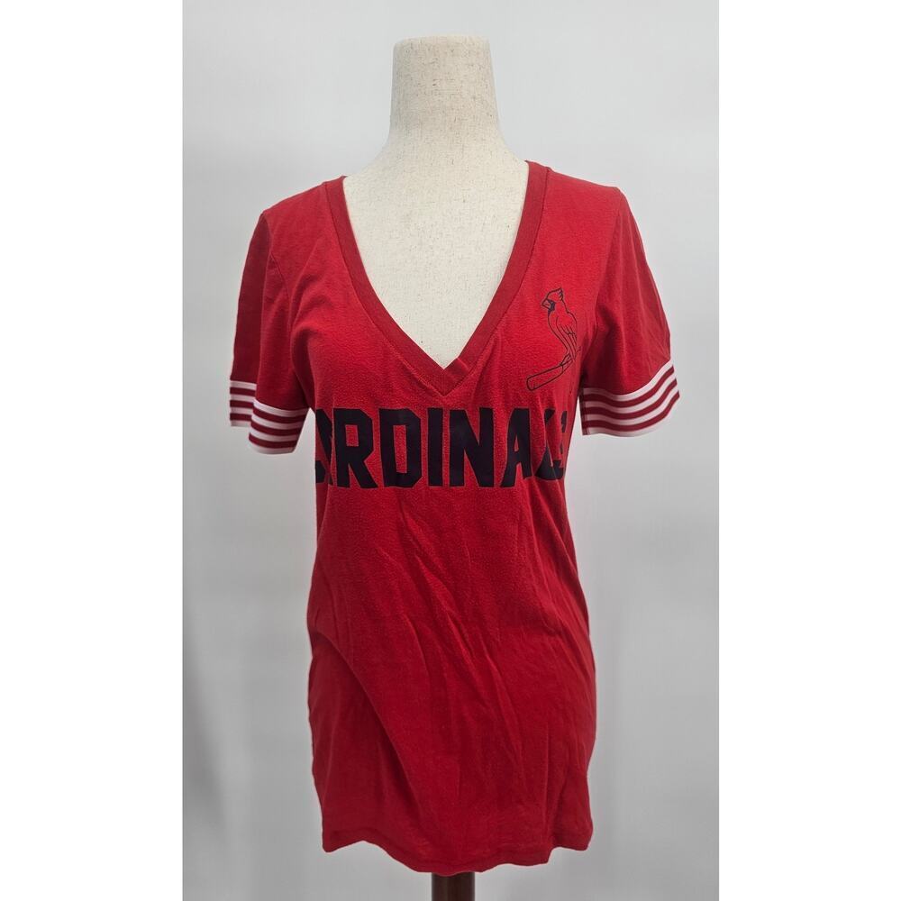 2012 VS PINK x 5th & Ocean Women's Large St. Louis Cardinals MLB V-neck Shirt
